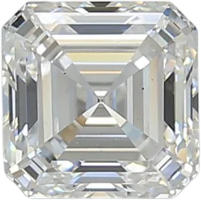 1.42 Carat E VS1 Asscher Lab Diamond