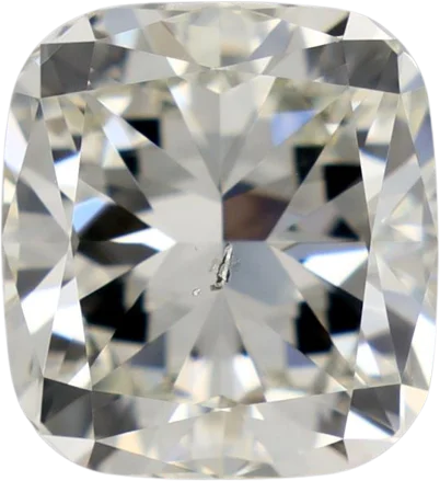 1.5 Carat K SI1 Elongated Cushion Natural Diamond