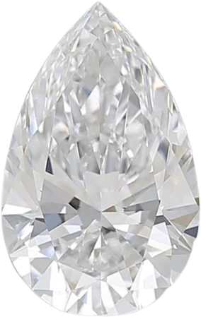 1.52 Carat D VVS1 Pear Lab Diamond