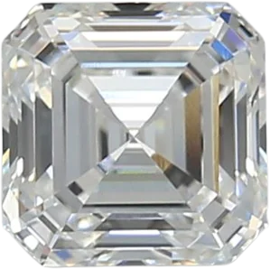 1.54 Carat F VS1 Asscher Lab Diamond