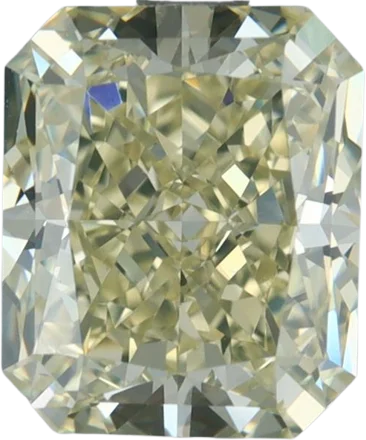 1.55 Carat Y-Z VVS1 Radiant Natural Diamond