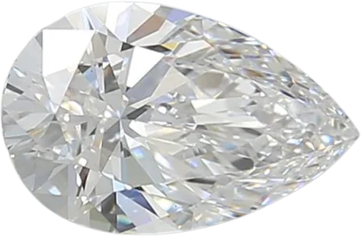 1.57 Carat D VS1 Pear Lab Diamond