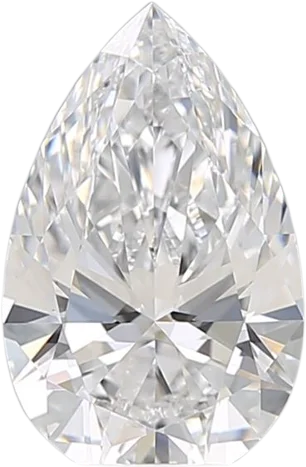 1.57 Carat D VVS1 Pear Lab Diamond