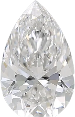 1.57 Carat E IF Pear Lab Diamond