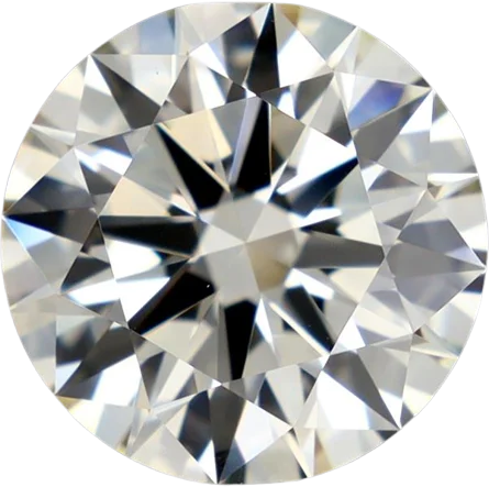 1.57 Carat L VS1 Round Natural Diamond