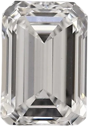 1.61 Carat E vs1 Emerald Lab Diamond