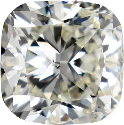 1.64 Carat L SI1 Cushion Natural Diamond