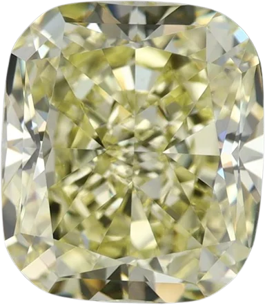 1.67 Carat FY VVS2 Elongated Cushion Natural Diamond