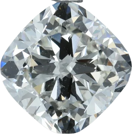 1.68 Carat J SI1 Cushion Natural Diamond