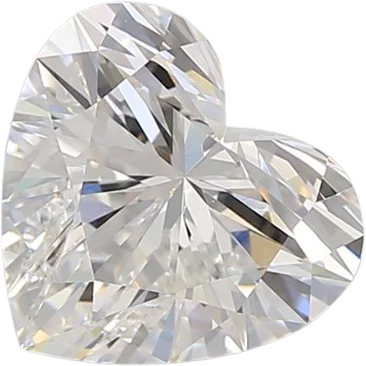 1.93 Carat E VVS2 Heart Lab Diamond