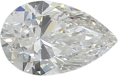 1.93 Carat E VS1 Pear Lab Diamond