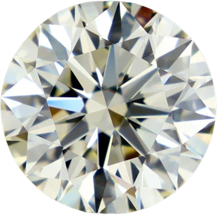 2 Carat O-P VS1 Round Natural Diamond