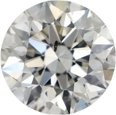 2.06 Carat J SI2 Round Natural Diamond