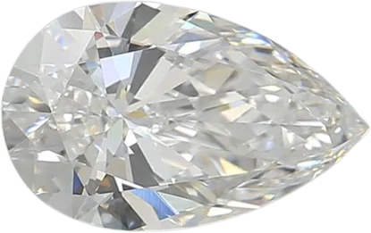 2.07 Carat F VVS2 Pear Lab Diamond