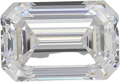 2.09 Carat D VS1 Emerald Lab Diamond