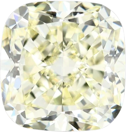 2.13 Carat W-X VS1 Cushion Natural Diamond