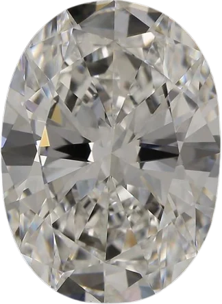 2.3 Carat F VVS2 Oval Natural Diamond