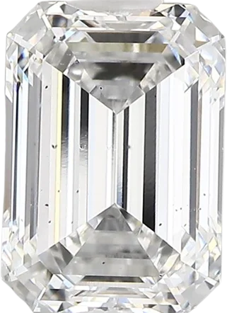 2.76 Carat E si1 Emerald Lab Diamond