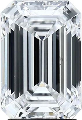 2.84 Carat D VS2 Emerald Lab Diamond