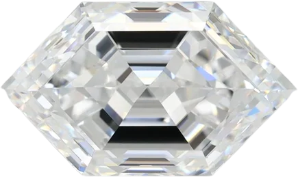 2.9 Carat D VVS1 HEXAGON Lab Diamond