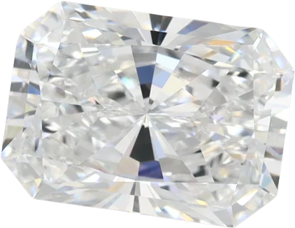 2.98 Carat D VVS1 Radiant Lab Diamond