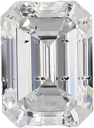 3 Carat E si2 Emerald Lab Diamond