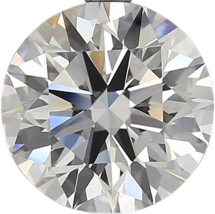 3.11 Carat D VVS2 Round Lab Diamond