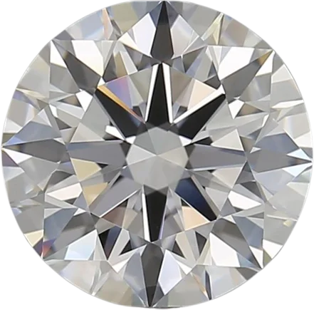 3.21 Carat D VVS2 Round Lab Diamond