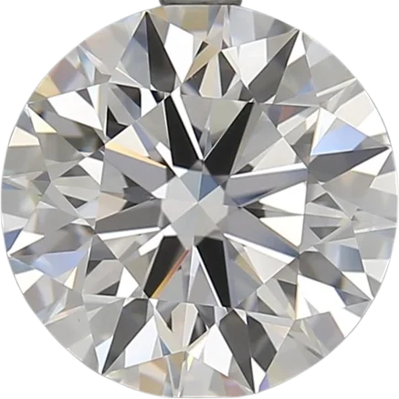 3.68 Carat D VVS2 Round Lab Diamond