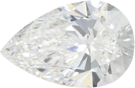 4.01 Carat D VVS1 Pear Lab Diamond