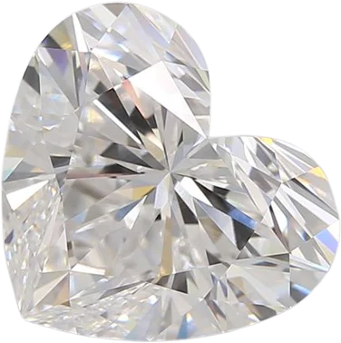 4.09 Carat E VVS2 Heart Lab Diamond