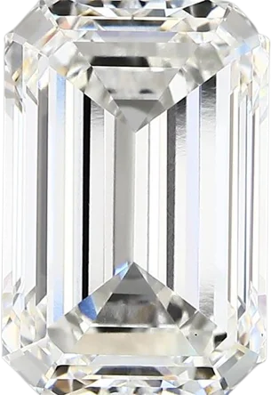 5 Carat G vs1 Emerald Lab Diamond