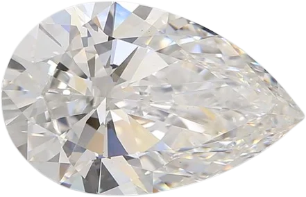 5.05 Carat E VS1 Pear Lab Diamond