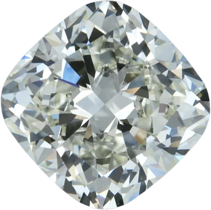 5.13 Carat M VVS2 Cushion Natural Diamond