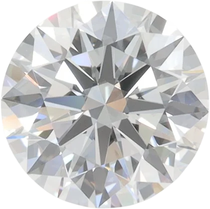 5.22 Carat F IF Round Lab Diamond