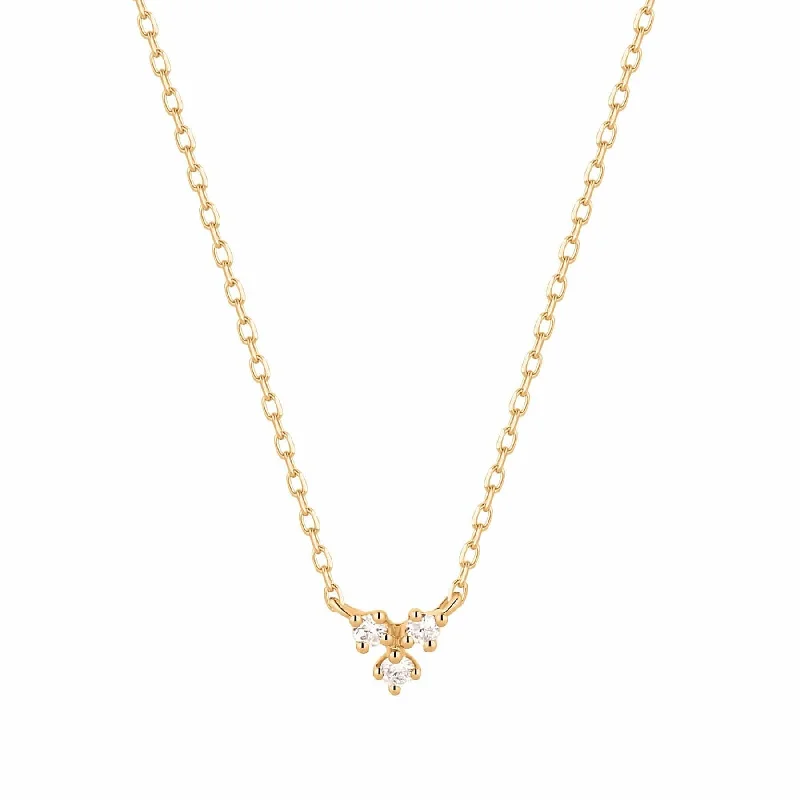 Gold Diamond Necklace