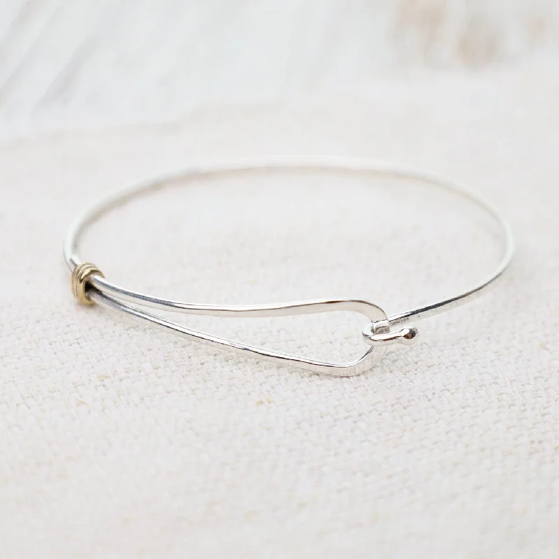 Hook Clasp Bangle