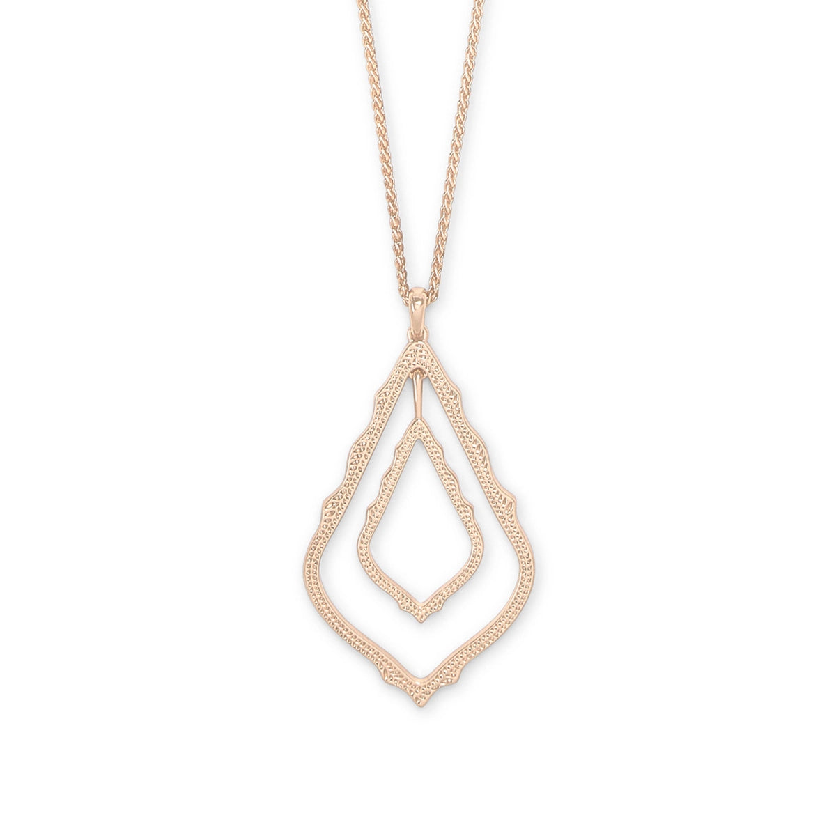 Kendra Scott Simon Necklace in Rose Gold