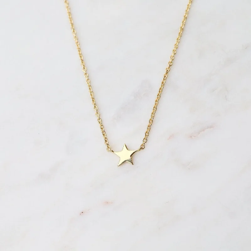 Little Star Necklace - Gold Vermeil