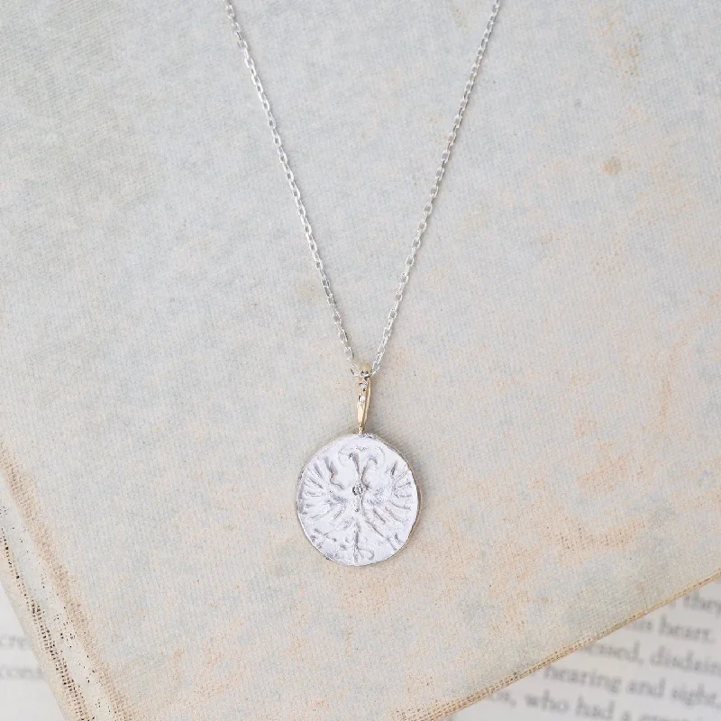 Nepenthe Artifact Sterling Silver & 14k Gold Necklace